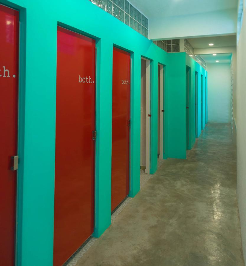 Hostel Frente Al Mar Tropico 20º โกซูเมล ภายนอก รูปภาพ