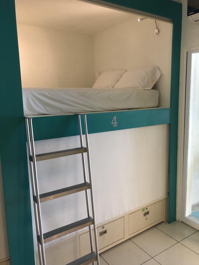 Hostel Frente Al Mar Tropico 20º โกซูเมล ภายนอก รูปภาพ