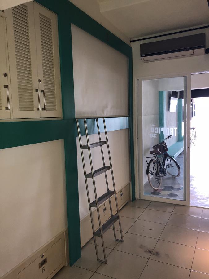 Hostel Frente Al Mar Tropico 20º โกซูเมล ภายนอก รูปภาพ